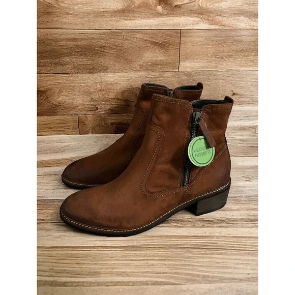 Paul Green Diego Boot Cognac Nubuck at  (US Women's 9) M - Picture 2 of 8